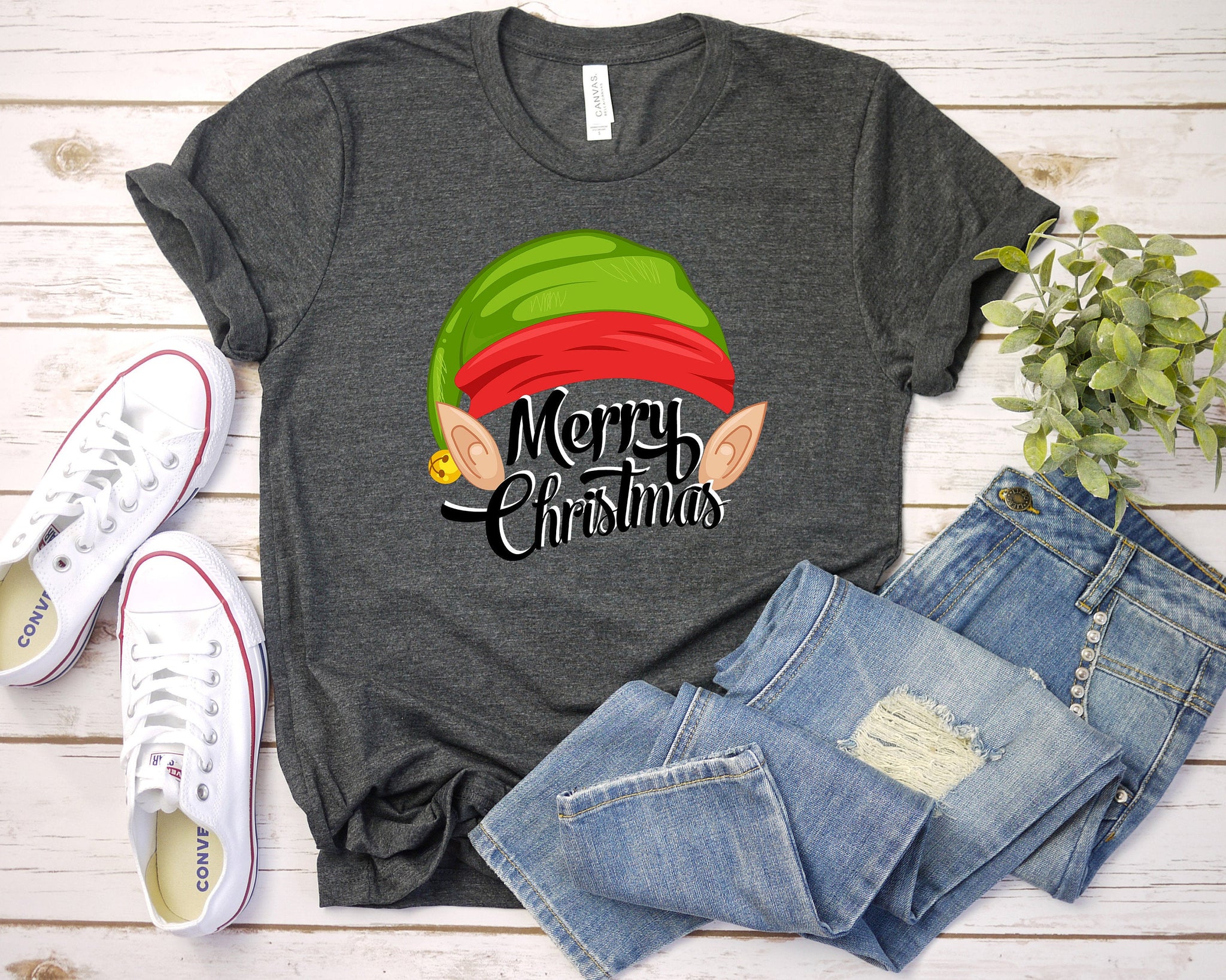 Merry Christmas Shirt, Funny Women's Holiday Shirt, Ugly Christmas Shirt, Cute Christmas Elf Shirt, Family Christmas Elf Shirts